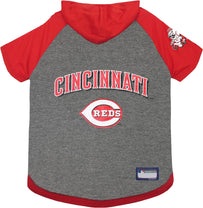 Cincinnati Reds Hoodie Tee Shirt