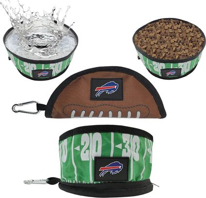 Buffalo Bills Collapsible Pet Bowl