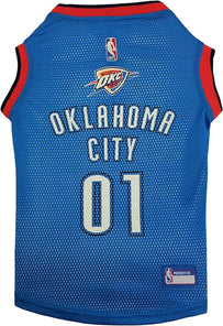 OKC Thunder Basketball Mesh Jersey