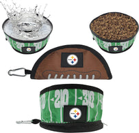 Pittsburgh Steelers Collapsible Pet Bowl