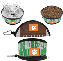 Clemson Collapsible Pet Bowl