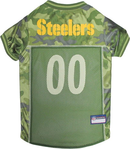 Pittsburgh Steelers Camo Jersey