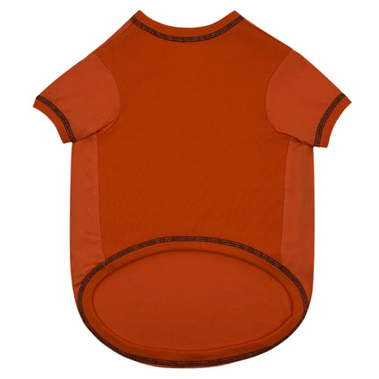 Anaheim Ducks Pet Stripe Text Tee Shirt