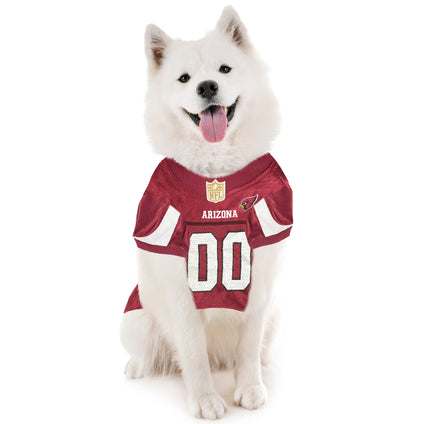 Arizona Cardinals Pet Striped Jersey