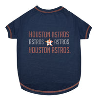 Houston Astros Stripe Text Tee Shirt