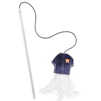 HOUSTON ASTROS TEAM JERSEY WAND WITH CAT NIP