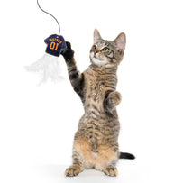 HOUSTON ASTROS TEAM JERSEY WAND WITH CAT NIP