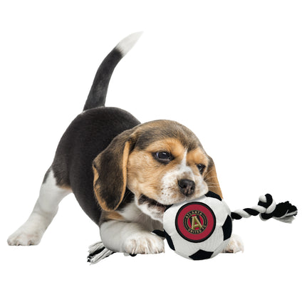 Atlanta United Soccer Ball Rope Toy