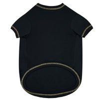 Baltimore Ravens Pet Stripe Text Tee Shirt