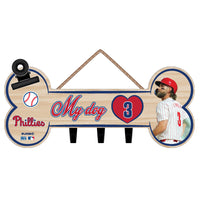 BRYCE HARPER BONE SHAPE SIGN WITH HOOKS