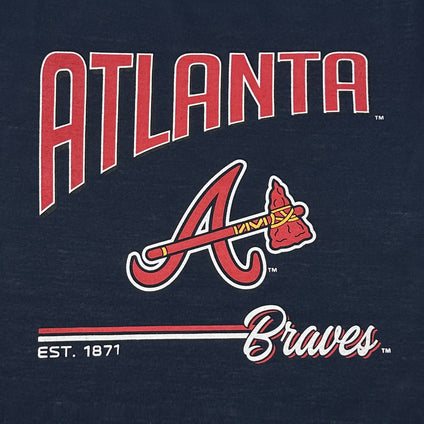 Atlanta Braves Bold City Text Tee Shirt
