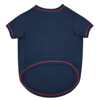 Atlanta Braves Stripe Text Tee Shirt