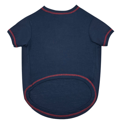 Atlanta Braves Stripe Text Tee Shirt