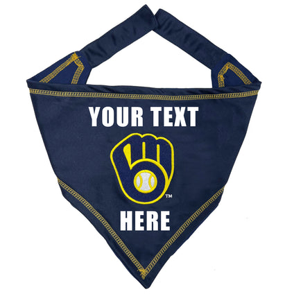 Brewers Tie Around Bandana - Personalize