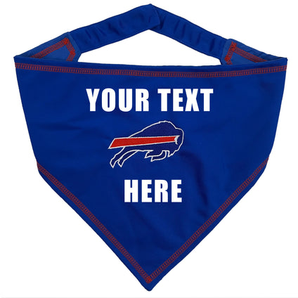 Buffalo Bills Tie Around Bandana - Personalize