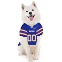 Buffalo Bills Pet Striped Jersey