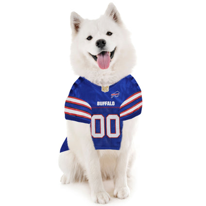 Buffalo Bills Pet Striped Jersey