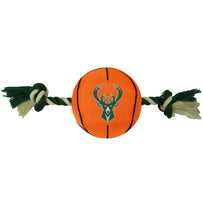 Milwaukee Bucks Nylon Basketball Rope Toy