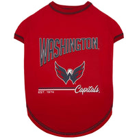 Washington Capitals Bold City Text Tee Shirt
