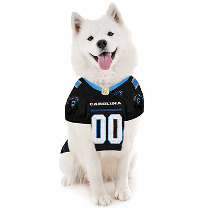 Carolina Panthers Pet Striped Jersey