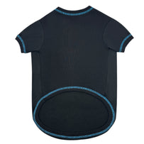 Carolina Panthers Pet Stripe Text Tee Shirt