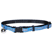 Carolina Panthers Satin Cat Collar