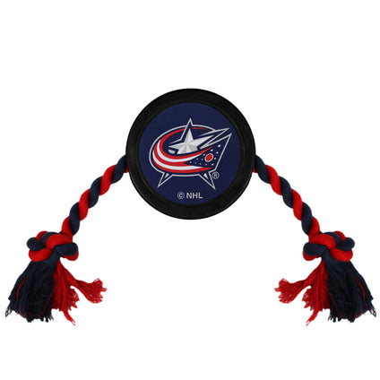 Columbus Blue Jackets Hockey Puck Toy