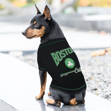 Boston Celtics Bold City Text Tee Shirt