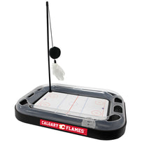 Calgary Flames Hockey Cat Scratcher Toy