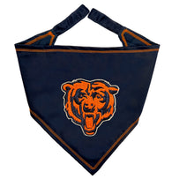 Chicago Bears Tie Around Bandana