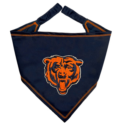 Chicago Bears Tie Around Bandana