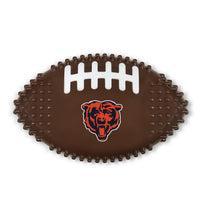 CHICAGO BEARS HARD NYLON FOOTBALL CHEW TOY