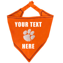 Clemson Tie Around Bandana - Personalize