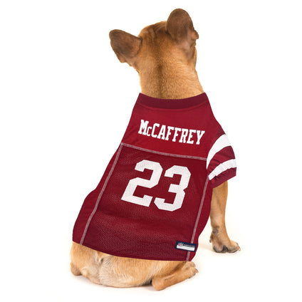 Christian Mccaffrey Pet Striped Jersey (San)