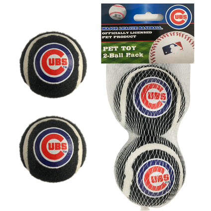 Chicago Cubs 2pc Tennis Balls