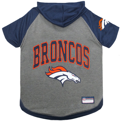 Denver Broncos Hoodie Tee Shirt