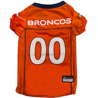 Denver Broncos Pet Striped Jersey