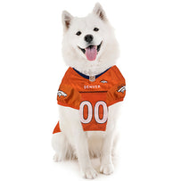 Denver Broncos Pet Striped Jersey