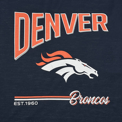 Denver Broncos Bold City Text Tee Shirt