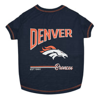 Denver Broncos Bold City Text Tee Shirt