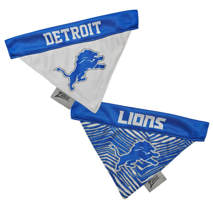 Detroit Lions Zubaz Reversible Bandana