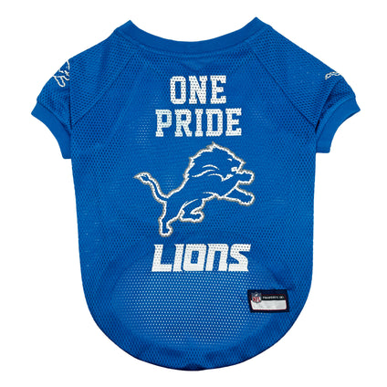 Detroit Lions "One Pride" Pet Striped Jersey