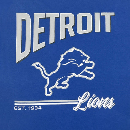 Detroit Lions Bold City Text Tee Shirt