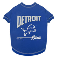 Detroit Lions Bold City Text Tee Shirt