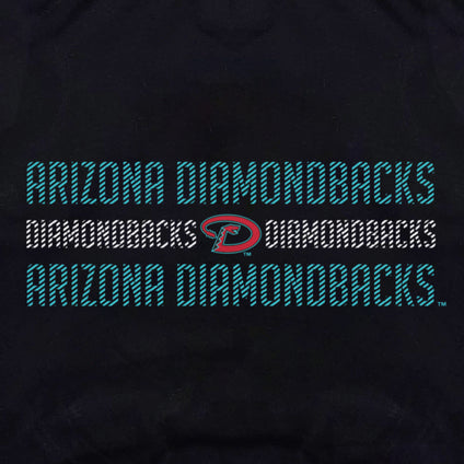 Arizona Diamondbacks Stripe Text Tee Shirt