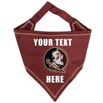 Florida State Tie Around Bandana - Personalize