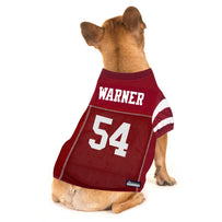 Fred Warner Pet Jersey (SAN)
