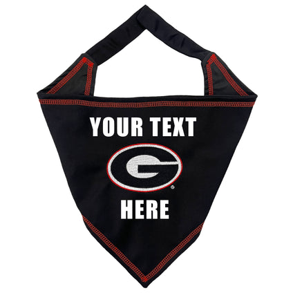 Georgia Tie Around Bandana - Personalize