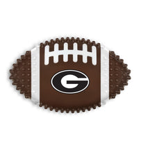 GEORGIA HARD NYLON FOOTBALL CHEW TOY