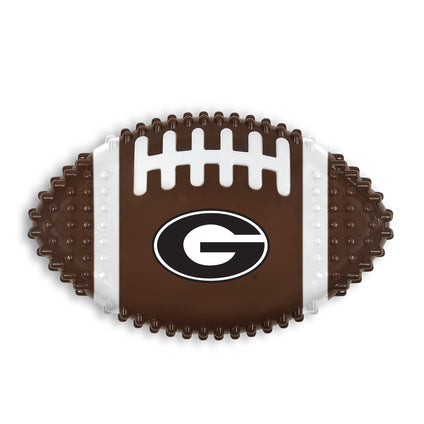 GEORGIA HARD NYLON FOOTBALL CHEW TOY